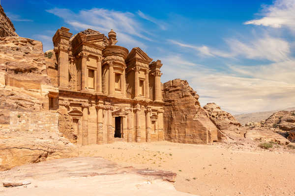 Le deir de Petra,  Jordanie