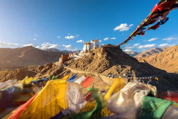 Monastère de Namgyal Tsemo Gompa à Leh, au Ladakh