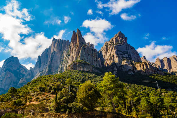 Montagnes de Montserrat, Catalogne Espagne