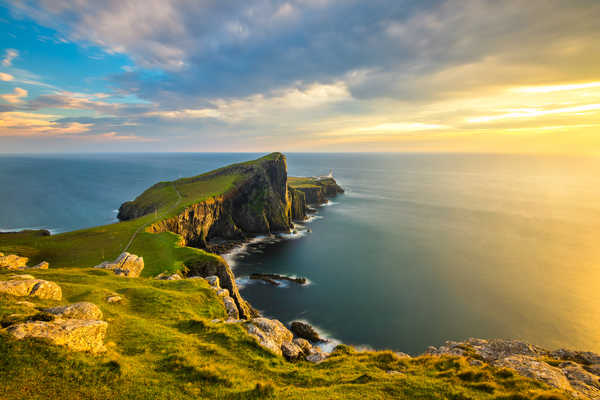 Phare de Neist Point en Ecosse, île de Skye