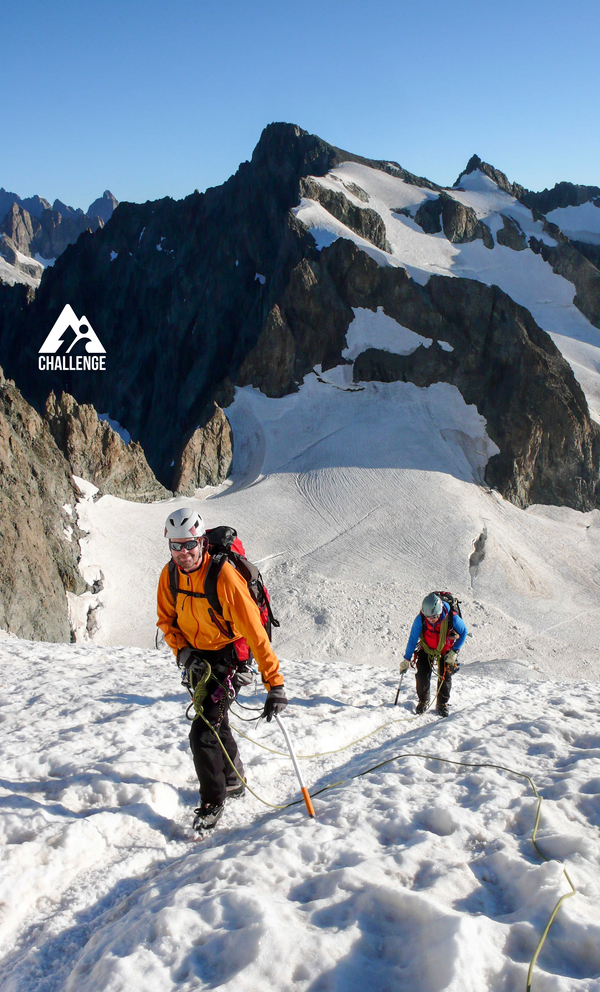 Photo circuit Direction les Ecrins LOGO CHALLENGE