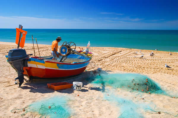 Portugal, pêcheurs d'Algarve