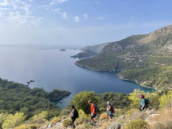 Randonnée sur la côte Lycienne en Turquie