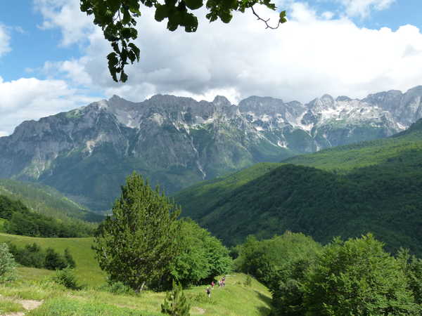 redescente sur Valbona