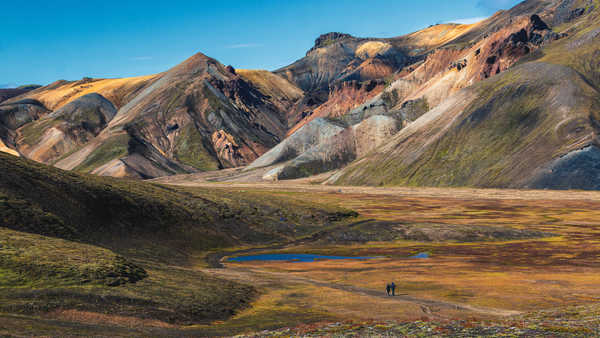 Region volcanique de Landmannalaugar Islande