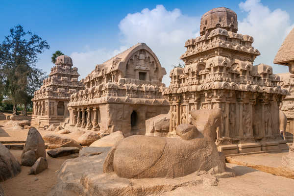 Sites archéologiques de Mahabalipuram Inde