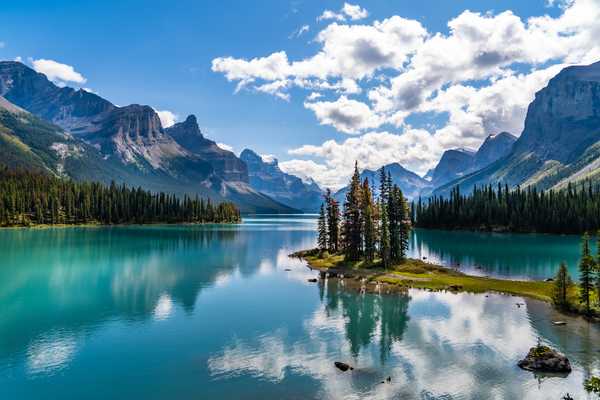 Spirit island, Jasper, Rocheuses canadiennes