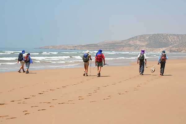 Trek côte atlantique, Maroc