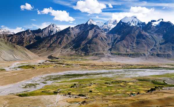 Vallée du Zanskar en Inde Himalayenne