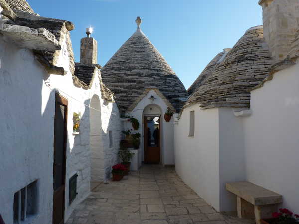 Village d'Alberobello dans les Pouilles