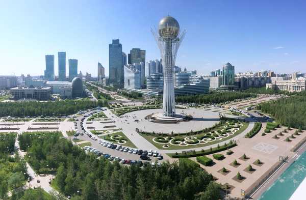 Ville d'Astana au Kazakhstan