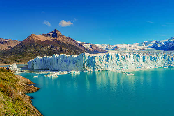 Vue sur le glacier du Perito Moreno en Argentine, Patagonie