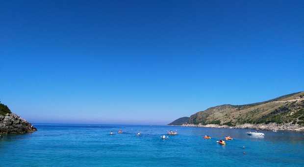 Balade en kayak en Albanie