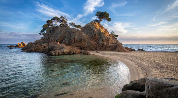 Cala Cap Roig, Costa Brava, Catalonia, Espagne