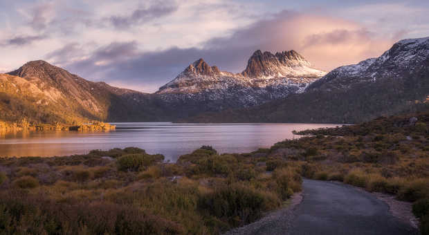 Dove Lake en Asutralie