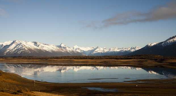 Laguna Nimez Calafate Patagonie Argentine