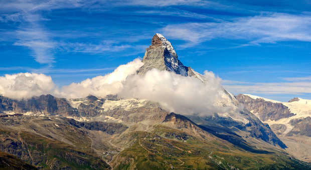 mont Cervin en Suisse