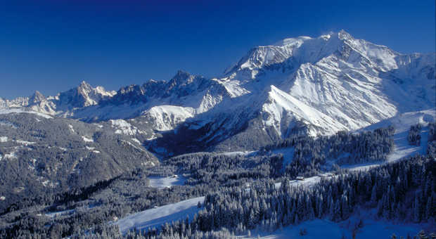 Vue sur le Mont Blanc