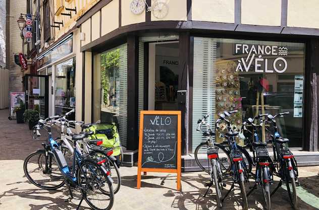 La boutique de FRANCE A VELO à Auxerre