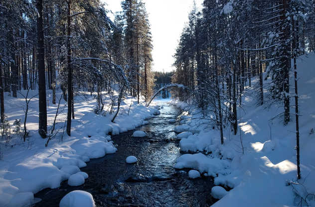 Finlande l'hiver, Laponie