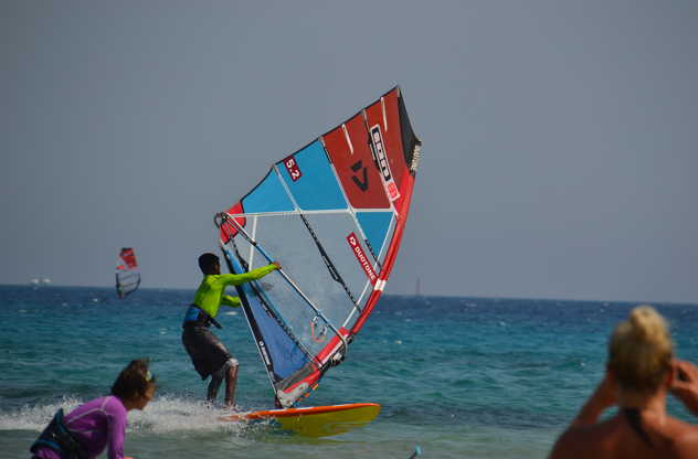 windsurf course session à Safaga avec ION CLUB