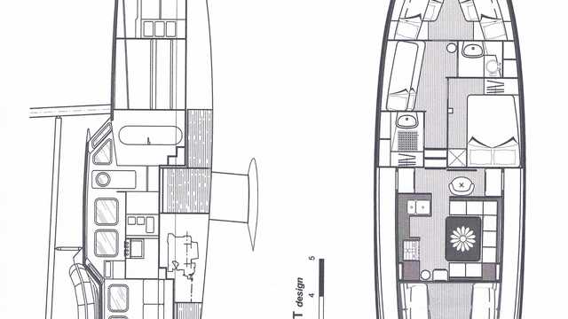 Plan de bateau du bateau Qilak - © Qi Lak Plan de bateau du bateau Qilak