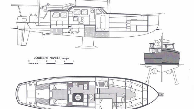 Plan du bateau Amarok, voyage voilier en Alaska