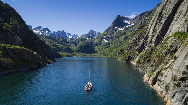 © Hum La navigation dans les iles lofoten
