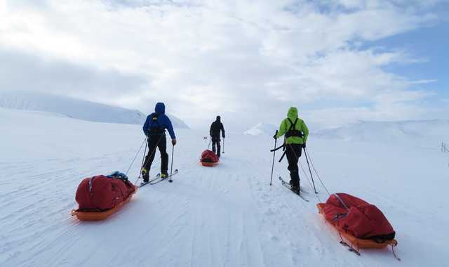 Randonnée à ski en Suède - © Lebrun Guillaume Randonnée à ski en Suède