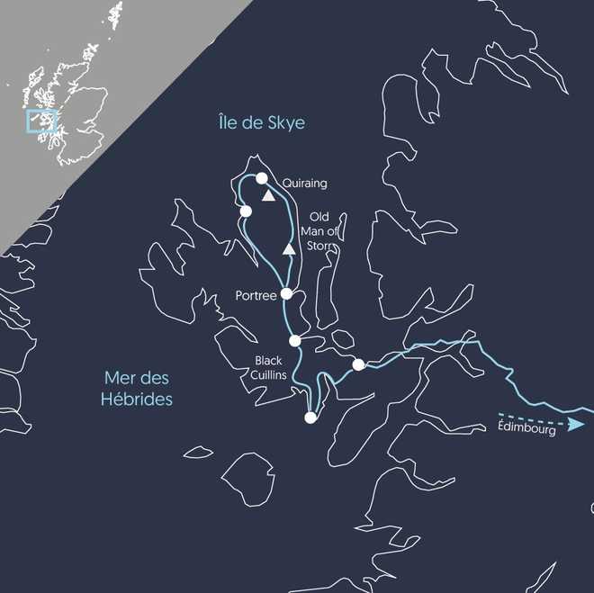 Carte EECOSKY Ecosse