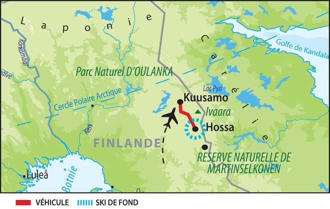 Carte Voyage Finlande