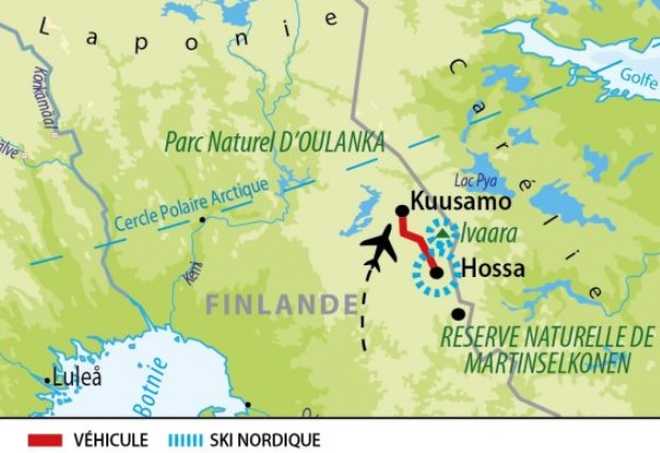Carte Voyage Finlande