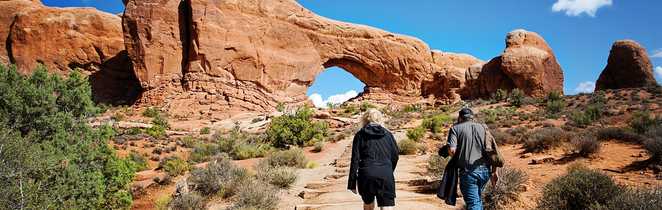 Arches rocheuses naturelles de Arches national park