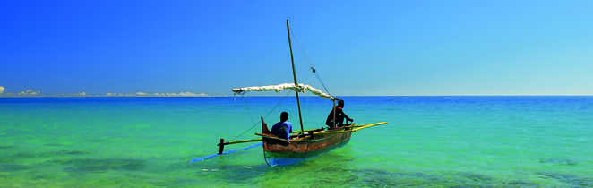 Bateau traditionnel de Madagascar