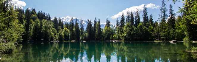Lac de la région du Mont Blanc