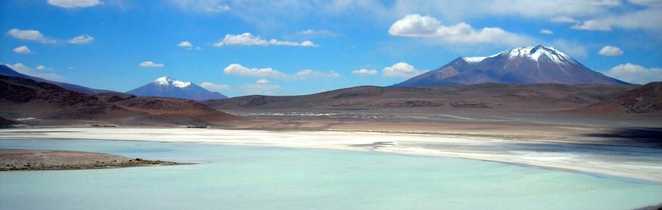 Laguna Hedionda Lac salé en Bolivie