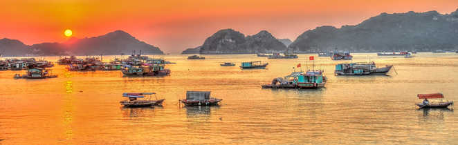 L'île de Cat Ba au Vietnam