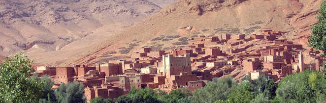 Village de Boutaghar, Maroc