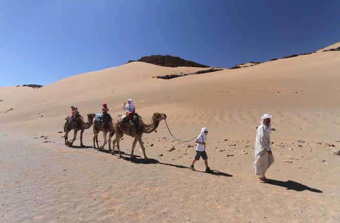 Caravane famille, Maroc