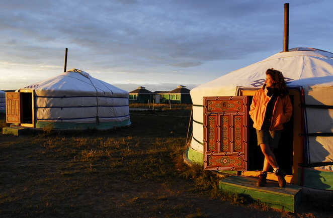 Contemplation de fin de journée en Mongolie @ S.Fautre