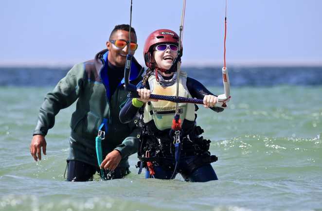 kitesurf course à Dakhla Lagoon avec ION CLUB