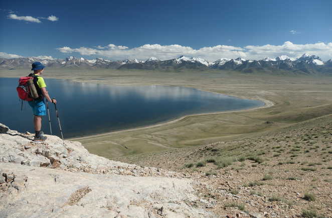 Lac Tchatyr Ku dans le massif des Tien Shan