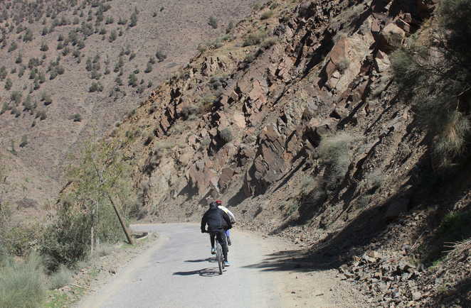 Maroc - vélos - Aventure dans les montagnes de l'Atlas