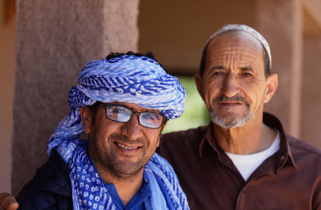 Mohamed, responsable de notre équipe locale et un habitant au Maroc