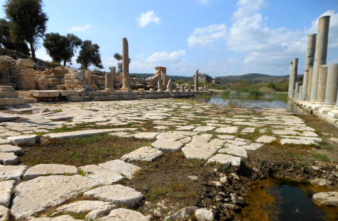 Patara, port antique de Lycie en Turquie