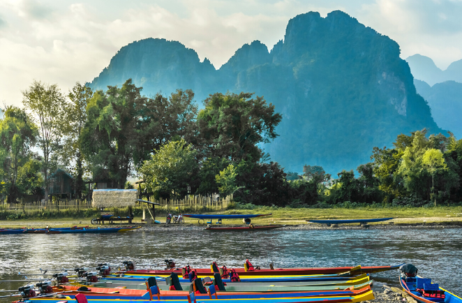 Paysage au Laos