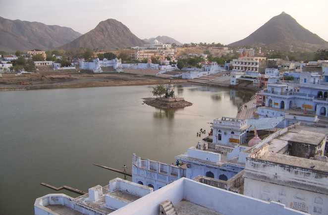 Pushkar et son lac sacré, Rajasthan