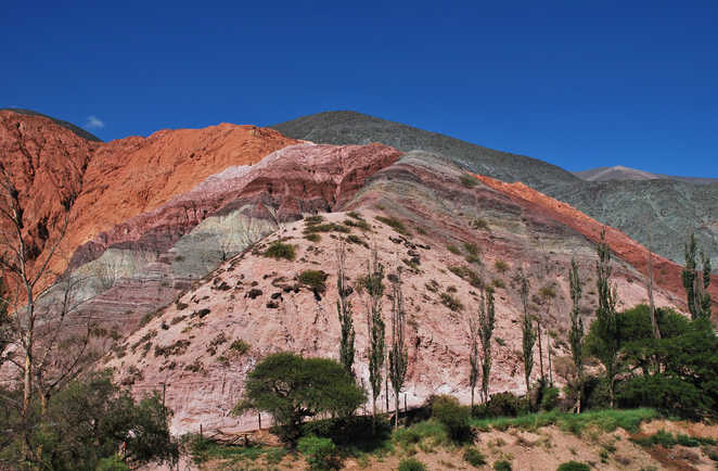 Quebrada de Humahuaca dans la province de Jujuy au nord de l'Argentine