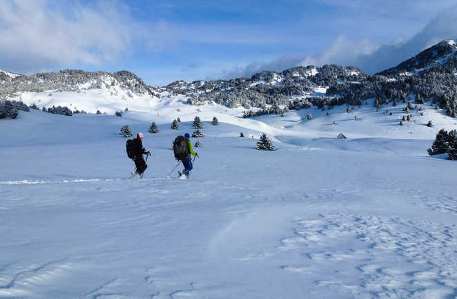 randonnée dans le  massif du Vercors