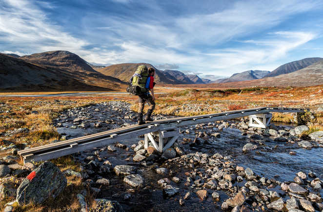 Randonnée sur la Kungsleden en Suède